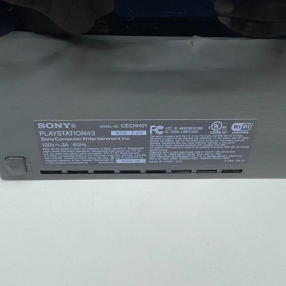 Sony black playstation